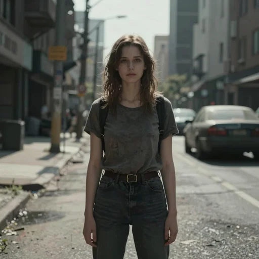 Dystopian AI art